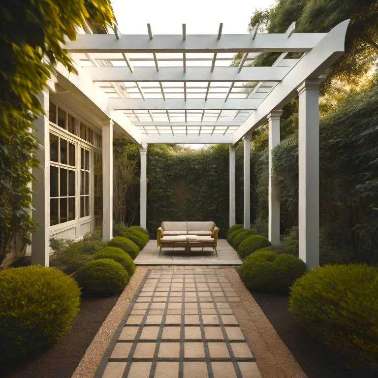 Pergola design in Dubai