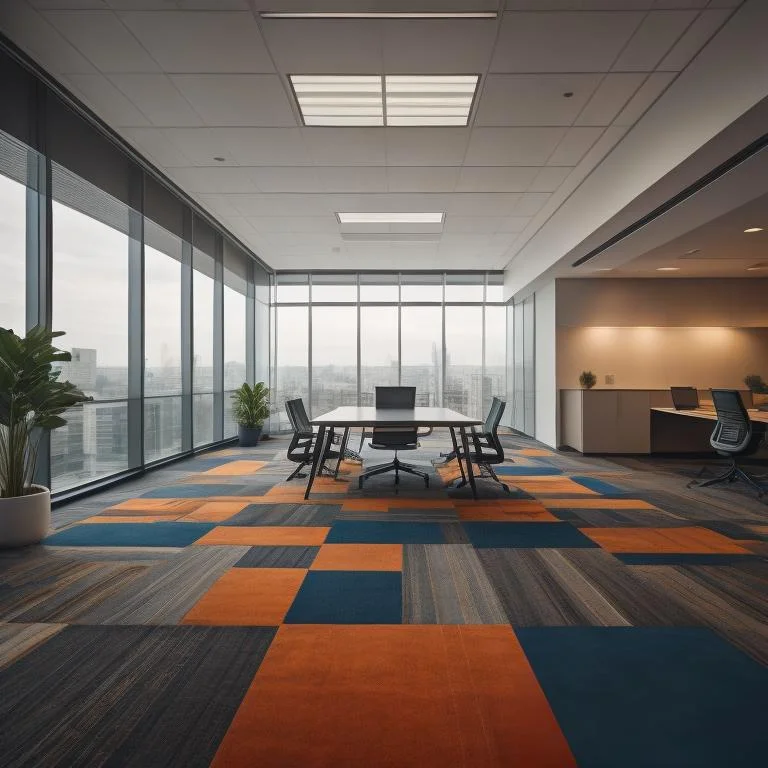 Office carpets design in Dubai